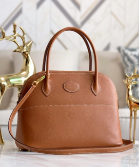 에르메스 볼리드27 골드브라운 금장 앱송